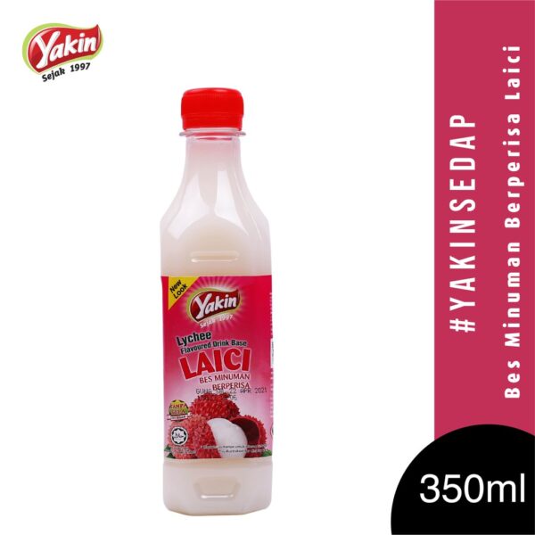 YAKIN SEDAP 4x Lychee Drink Base (350ml) + FREE GIFT - Image 2