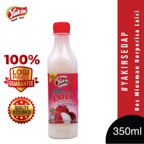 YAKIN SEDAP 4x Lychee Drink Base (350ml) + FREE GIFT